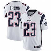 Nike New England Patriots #23 Patrick Chung White NFL Vapor Untouchable Limited Jersey,baseball caps,new era cap wholesale,wholesale hats